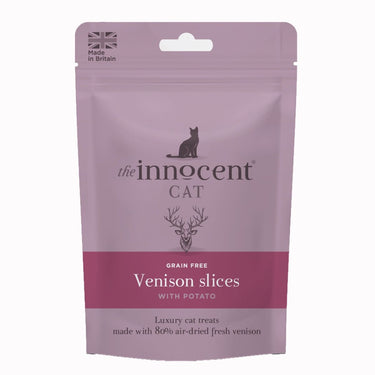 The Innocent Cat Venison Slices with Potato Grain-Free Cat Treats 70g - 70g